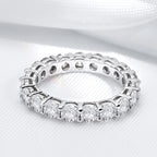 5 mm Moissanit Eternity Ring